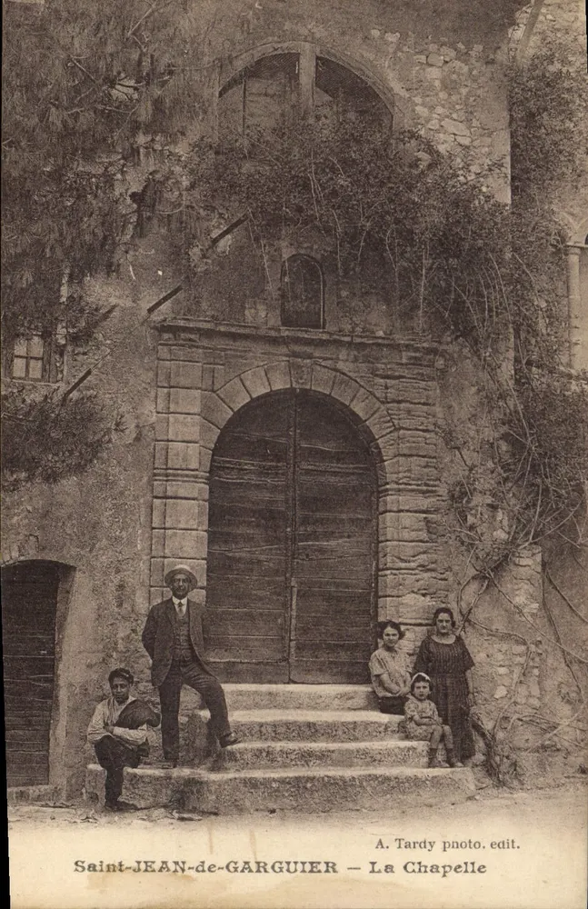 Saint-Jean-de-Garguier — A Capela — Foto de A. Tardy, editor - Frente