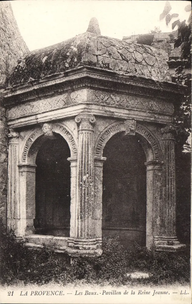 Les Baux - Pavillon der Königin Jeanne — LL. - Vorderseite