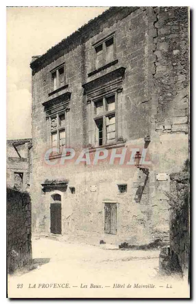 Les Baux — Hotel de Mainville — Verlag Pinet Pierre - Vorderseite
