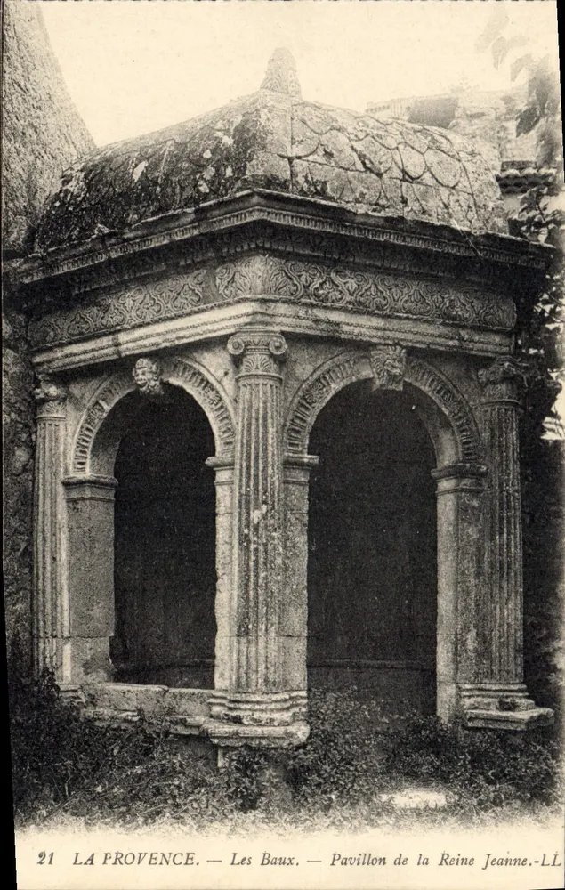 Les Baux — Pavillon der Königin Jeanne — Verlag L.L. - Vorderseite