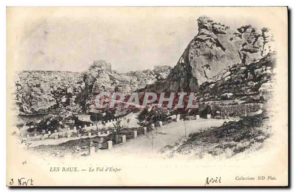 Les Baux — O Vale do Inferno — Coleções ND Phot. n°46 - Frente