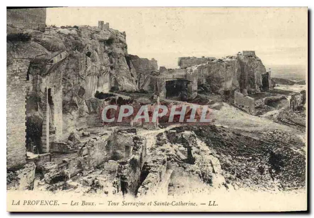 Les Baux — Tour Sarrazine et Sainte-Catherine — LL - Recto