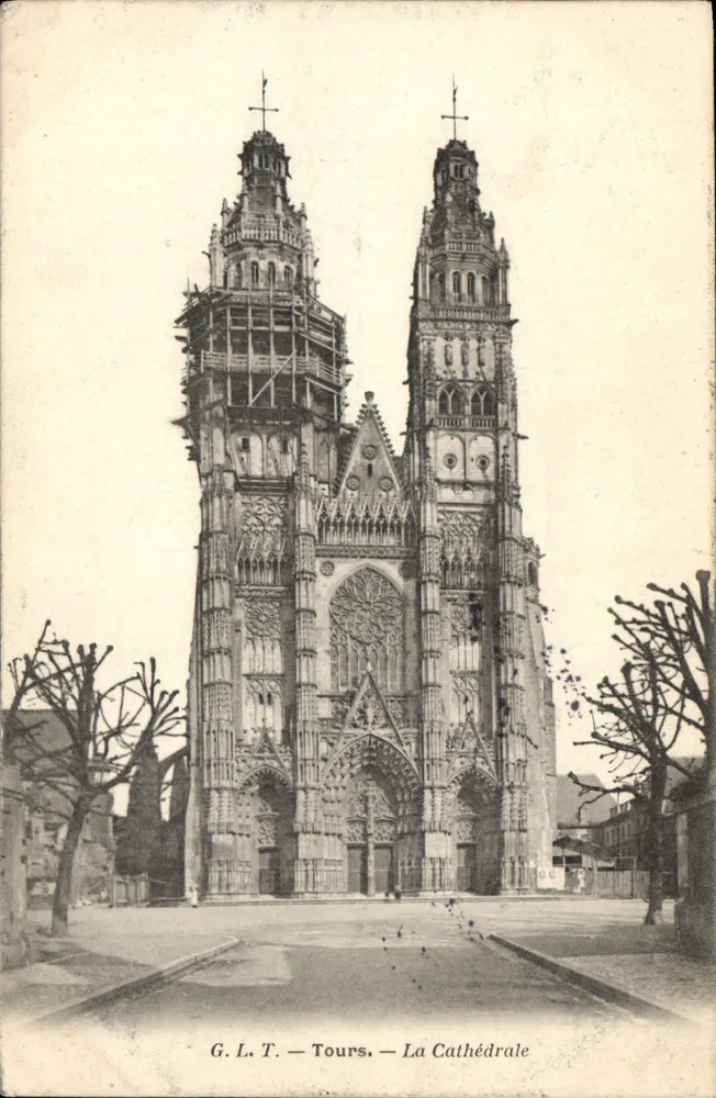 Tours — A Catedral — G. L. T. — número de série não visível - Frente