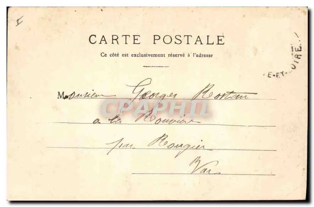Tours — Hotel do Grande Comando — G. L. T. - Verso