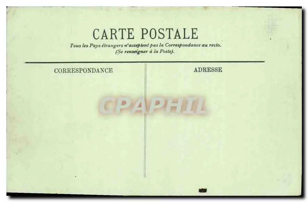 Marselha — N.-D. de la Garde — editor desconhecido, n° 207 - Verso