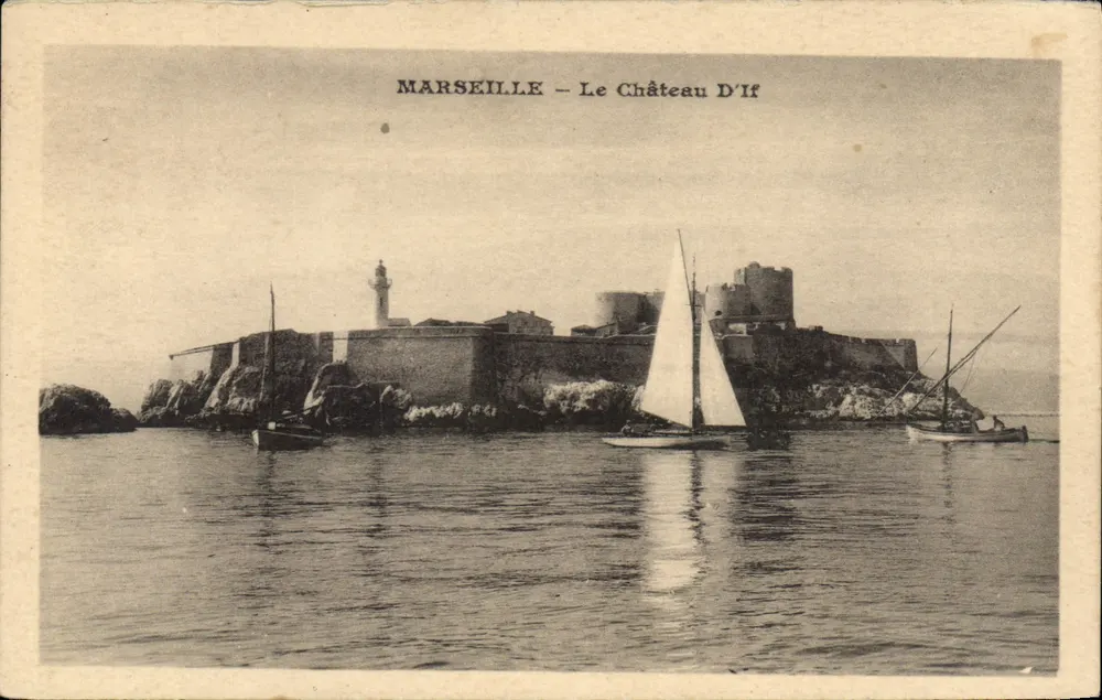 Marseille — O Castelo de If — Editor não identificado - Frente