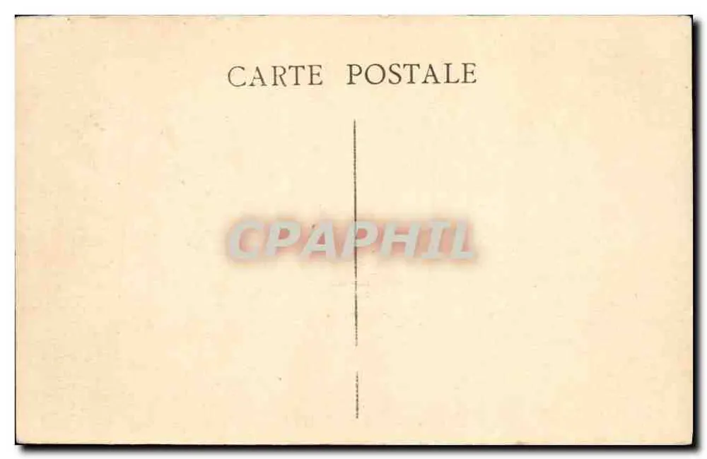 Marseille — O Castelo de If — Editor não identificado - Verso