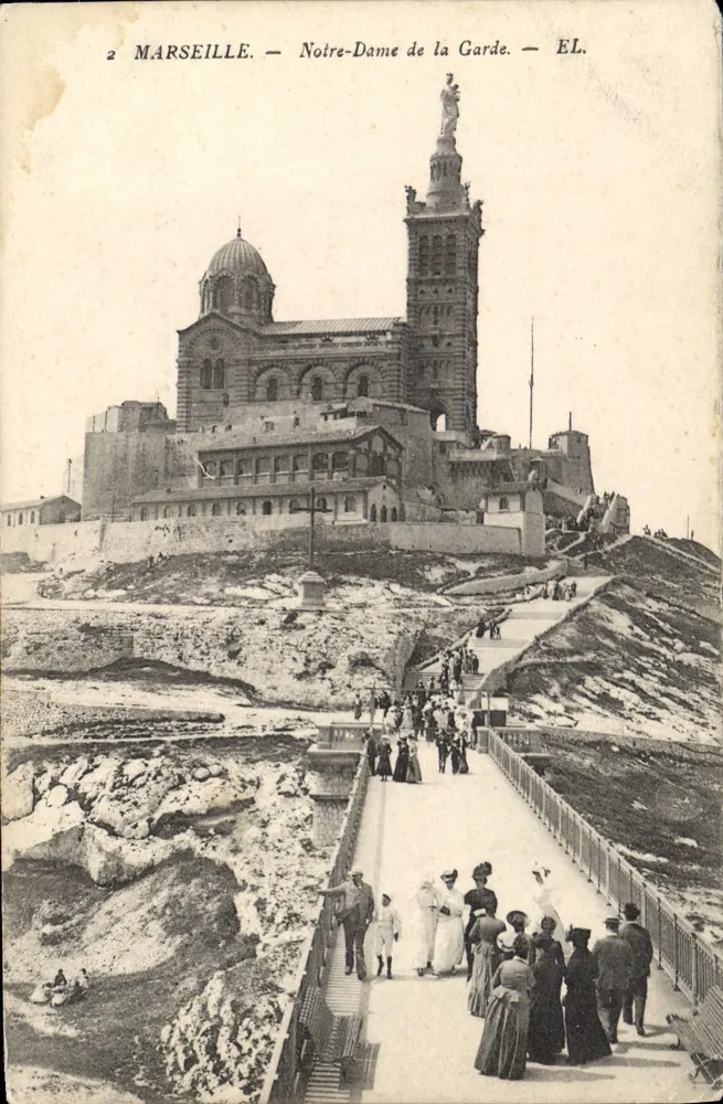 Marseille — Nossa Senhora da Guarda — EL. - Frente