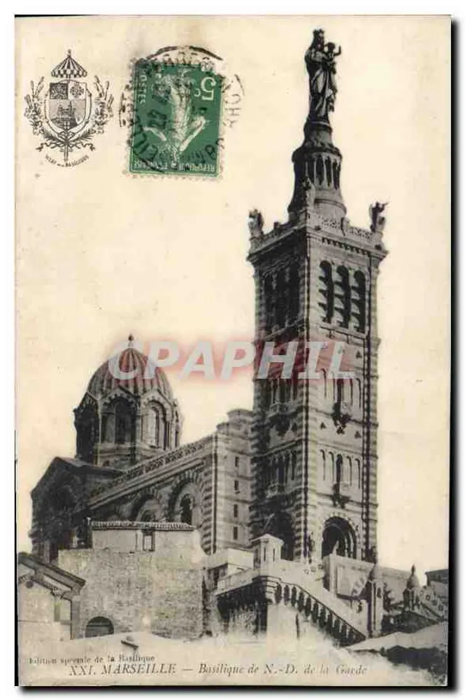 Basílica de Nossa Senhora da Guarda — Marselha — editor XXI - Frente
