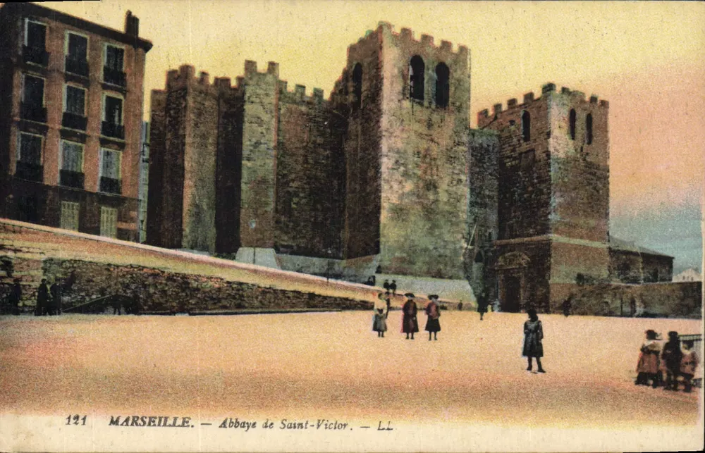 Marseille — Abbey of Saint-Victor — LL, No. 121 - Front