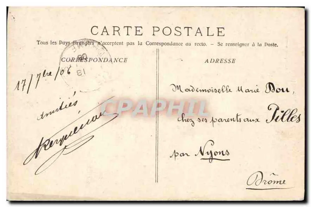 Marseille - Nossa Senhora da Guarda — Edição da Samaritaine, n°9 - Verso