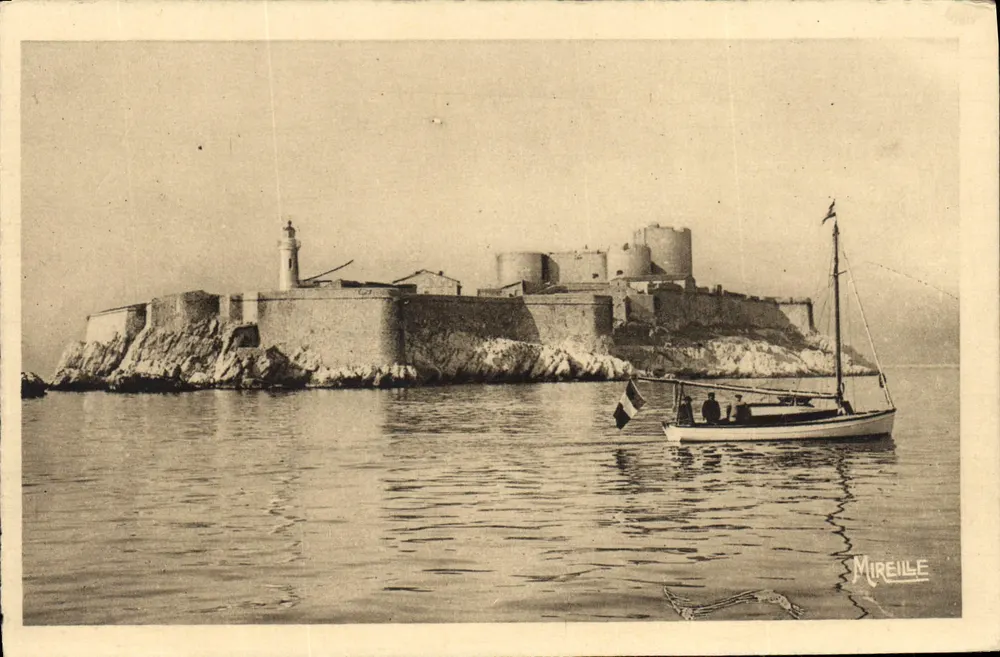 O Castelo de If — Marselha — Éditions Mireille - Frente