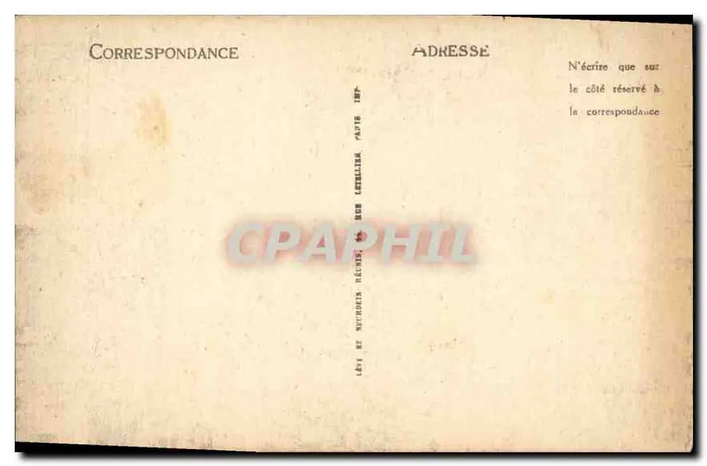 Marseille — A Rue de la République — LL - Verso