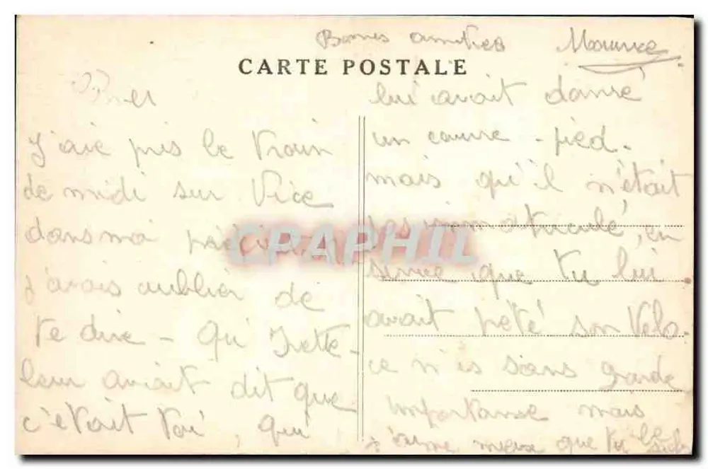 Marseille — La Basilique de Notre-Dame-de-la-Garde — éditeur non identifié - Verso