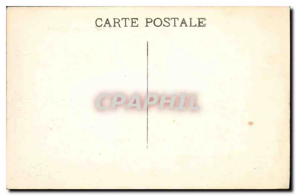 Marselha - Fontaine Cantie — vista da praça com coluna e fonte, editor não visível - Verso