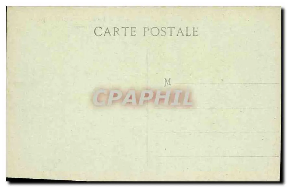 Marseille - La Caisse d'Epargne, Place Ebrangin — I.P. n°24 - Verso