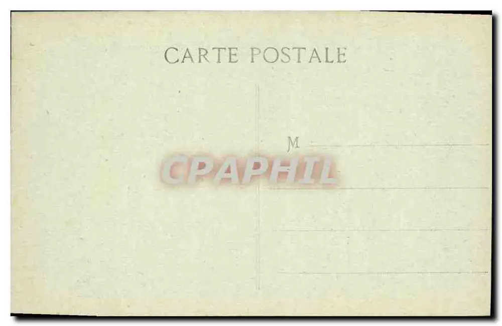 Marseille - La Caisse d'Épargne, Place Estrangin — I.P. - Verso