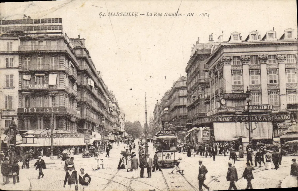 Marseille — La Rue Noailles — BR - 1564 - Frente