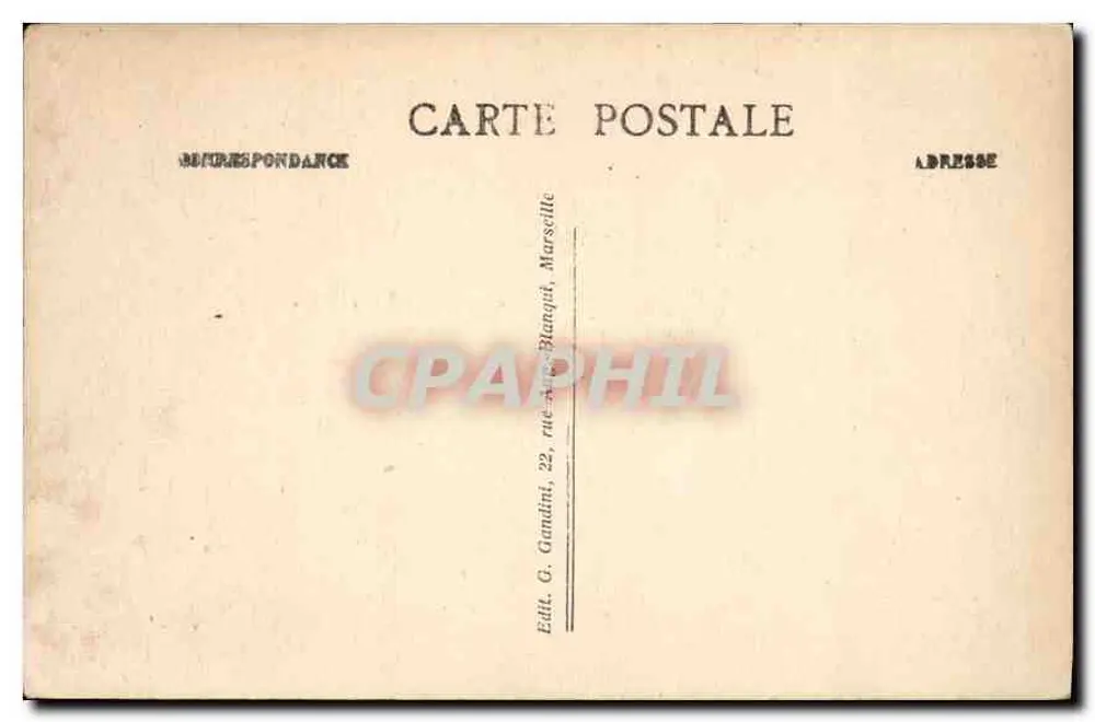 Dôme de la Garde — Marseille — Mireille, n°59 - Verso