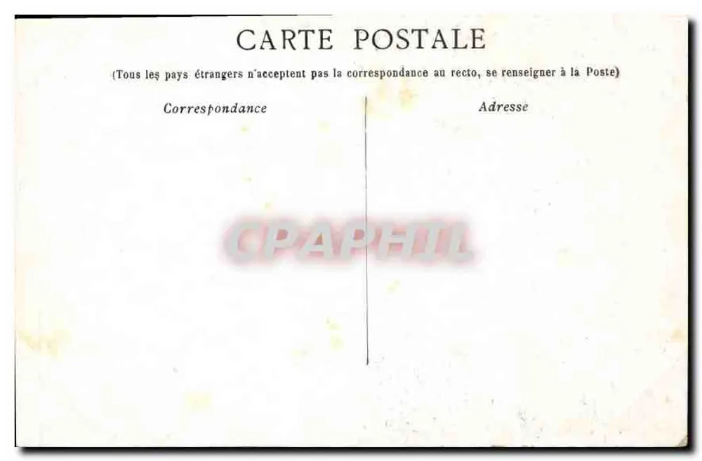 Marselha — Nossa Senhora da Guarda — editor não visível - Verso