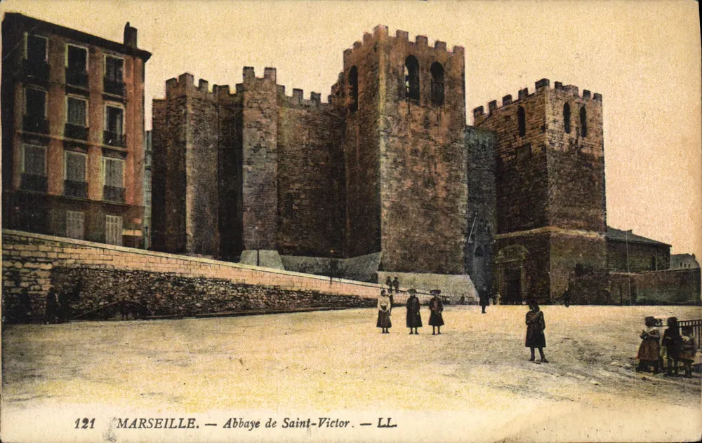 Marselha — Abadia de São Vicente — LL — n°121 - Frente