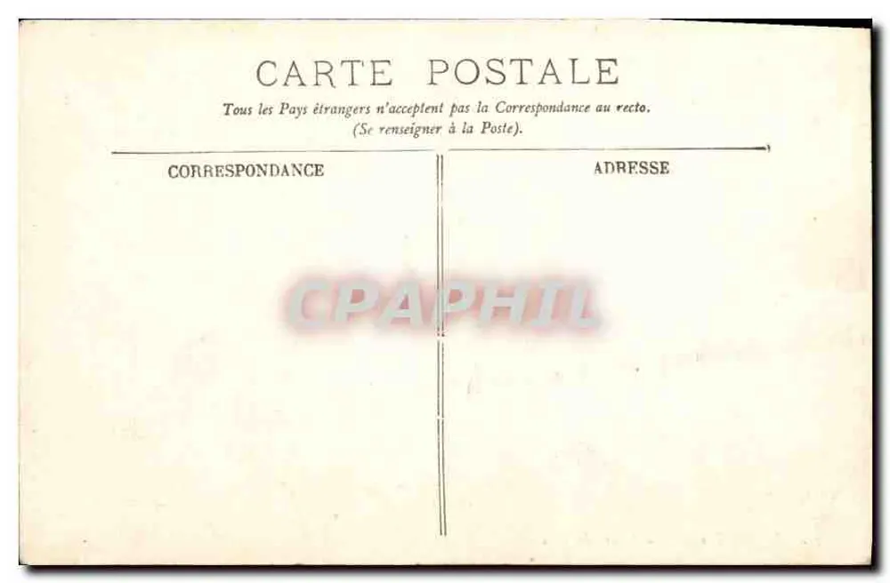 Soleil couchant à Marseille — LL. — n° 2198 - Verso