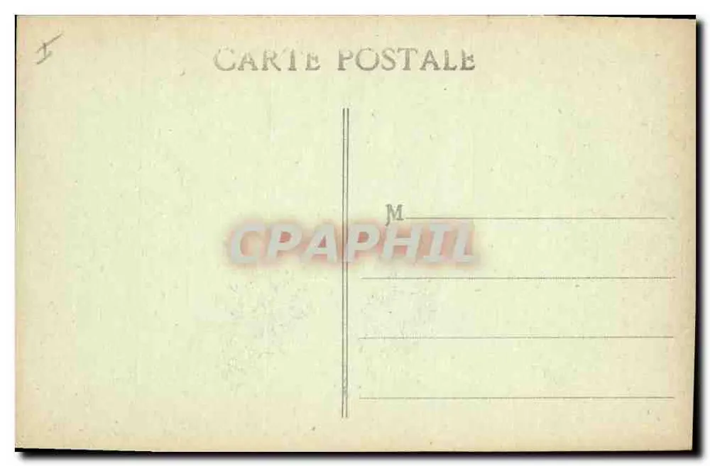 Marseille - A Caixa de Economia, Praça Estrangin — I.P. — n°24 - Verso