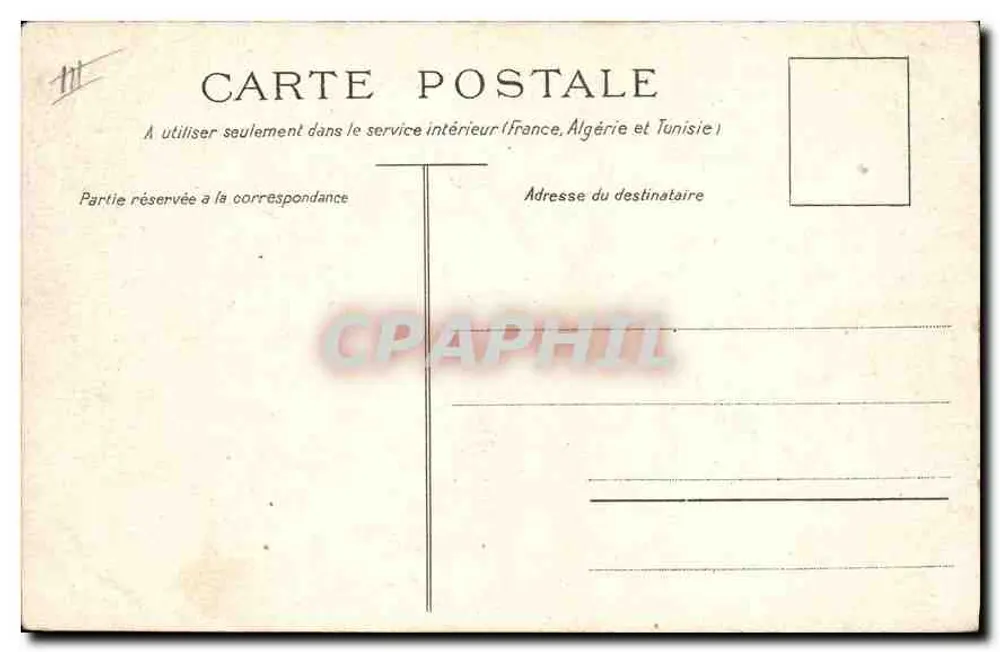 Marseille — La Joliette — Edição C. Marlière - Verso