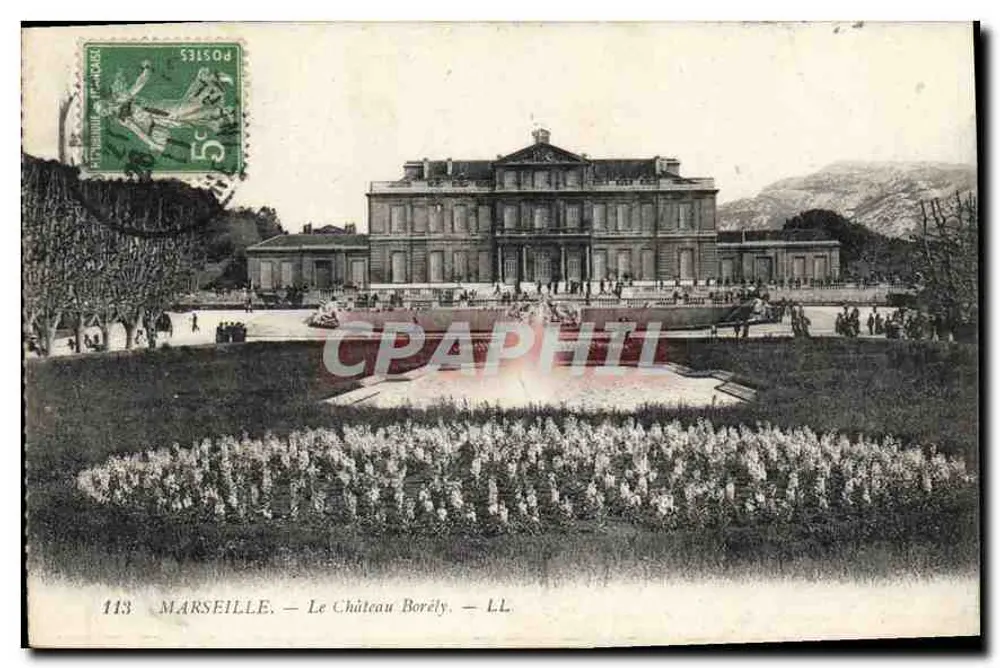 Marselha — O Castelo Borély — L.L. n°113 - Frente