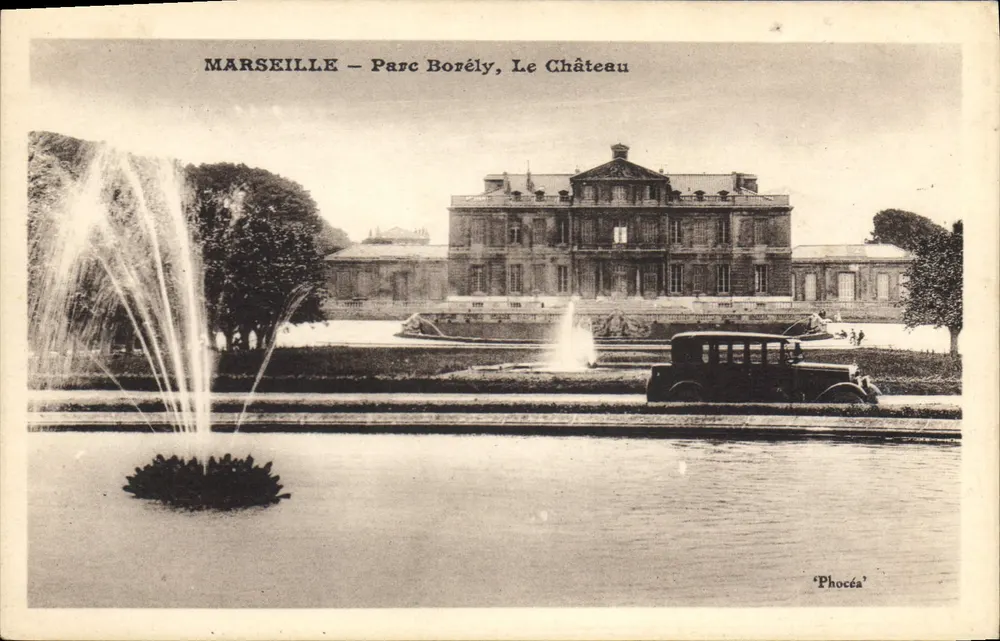 MARSEILLE — Parque Borély, O Castelo — Phocéa - Frente
