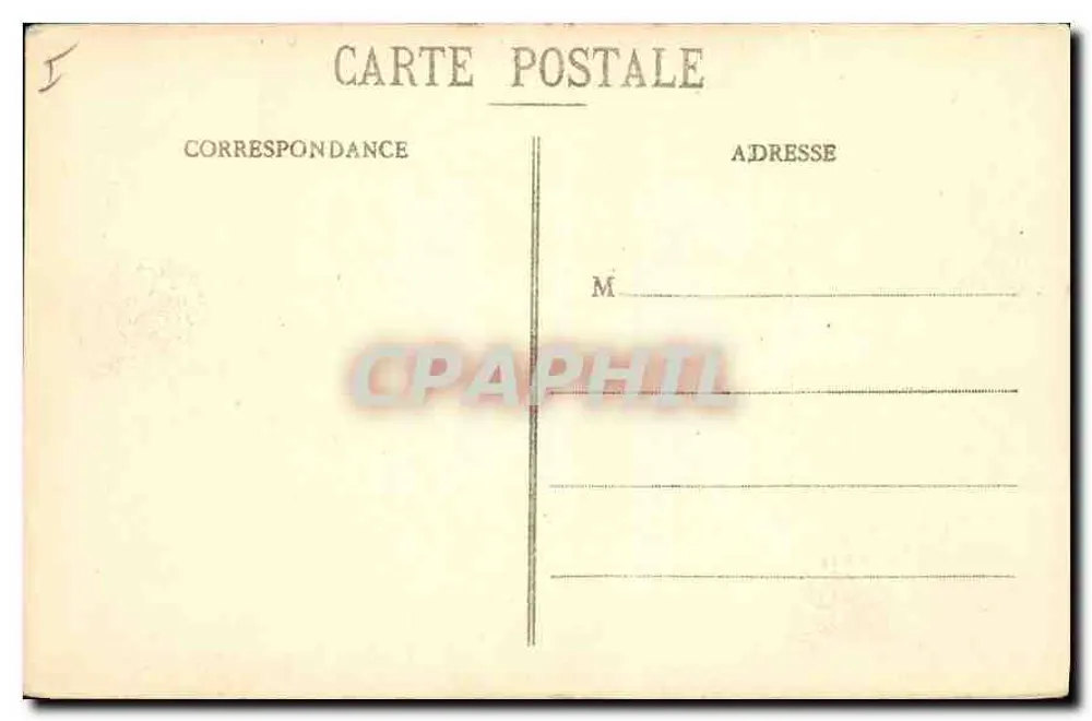 Marselha - Hotel das Correios — Editora EL, n° 12 da série - Verso