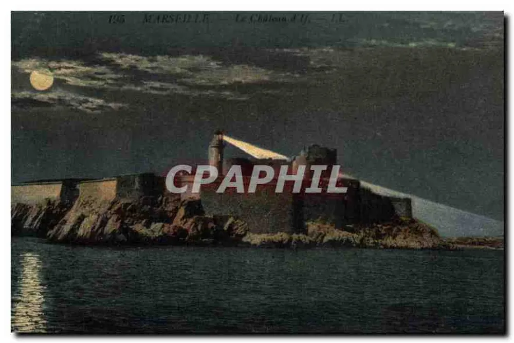 Marselha — O Castelo de If — LL - Frente