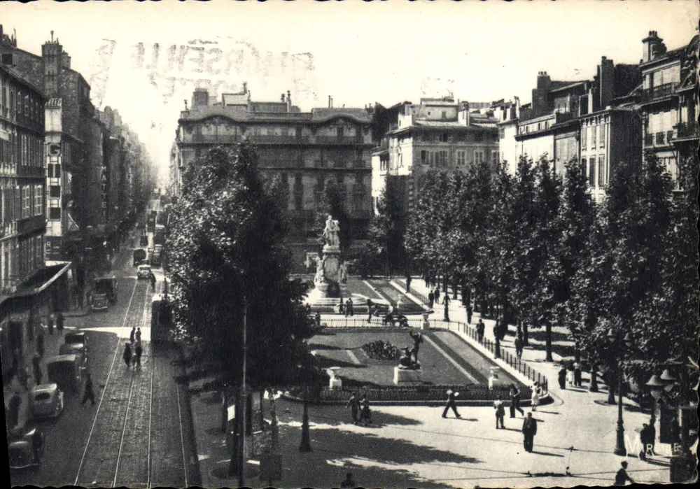 Place de la Bourse — Marselha — Éditions G. P. R. E. - Frente