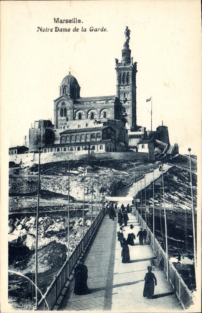 Marselha. Nossa Senhora da Guarda. - Frente