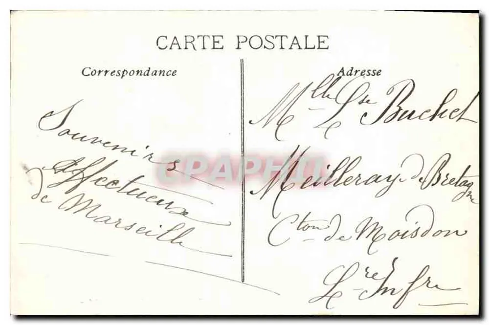Marseille — La Porte d'Aix — wydawca nie widoczny, numer serii 11 - Rewers