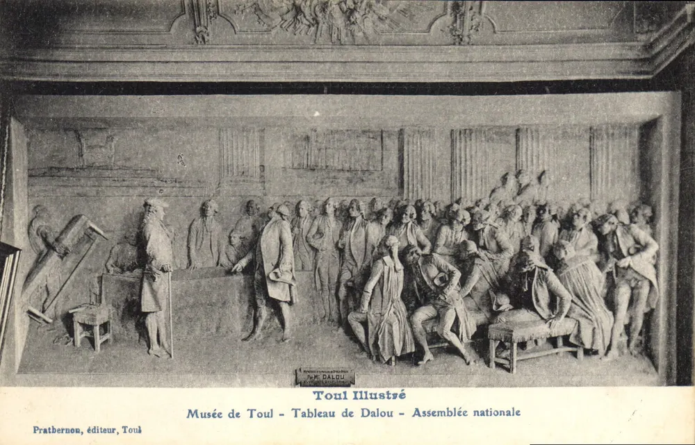 Toul Museum — Dalou's Painting — National Assembly — Prathernoun, publisher, Toul - Front