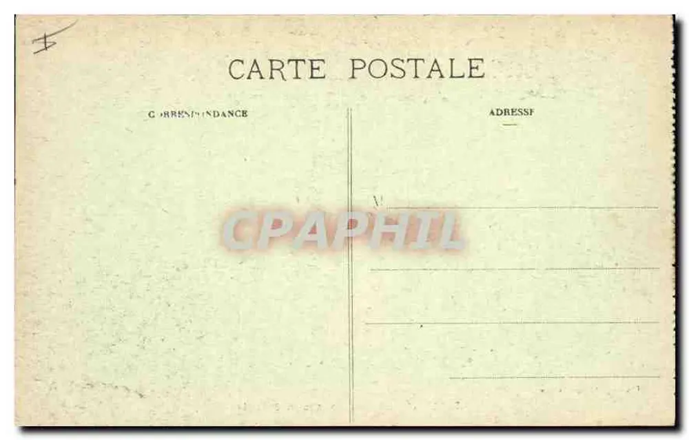 TOUL - Das Rathaus (ehemaliges Bischofsschloss) — Edition C Pique - Rückseite