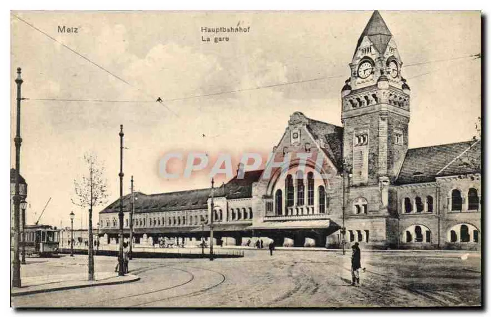Metz — Estação Principal — K & P. Gullmaune, n° 538 - Frente