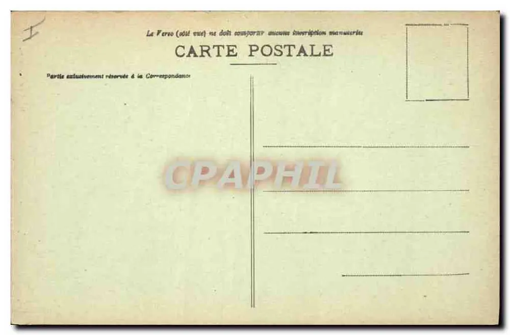 Metz — Denkmal von Paul Deroulède eingeweiht am 16. Oktober 1921 — Edition Forissier, Metz - Rückseite