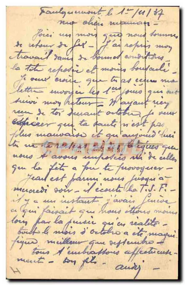 Metz — A Estação — Editor não identificado, n° de série 10 - Verso