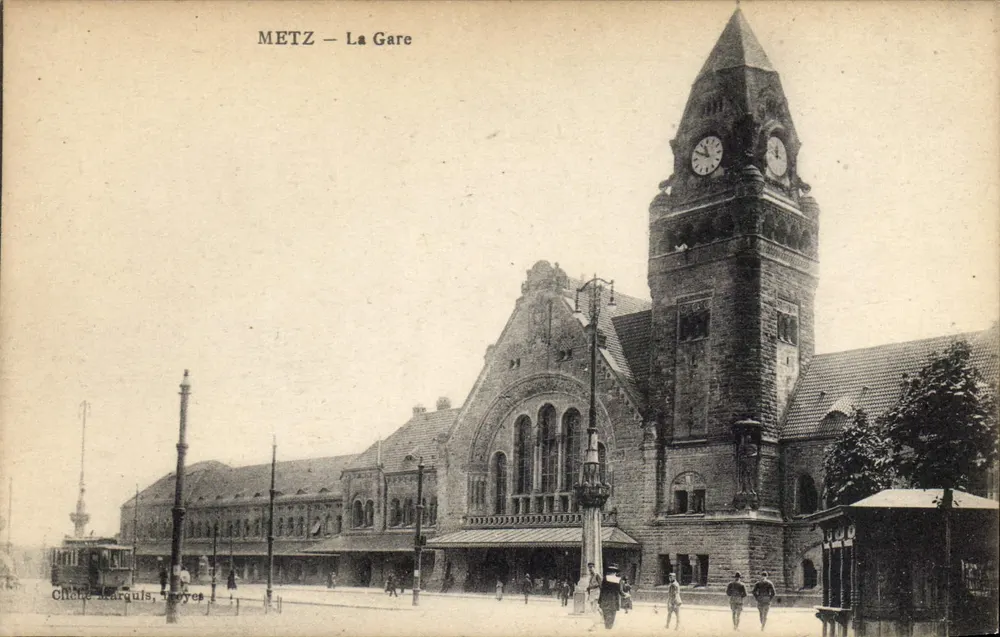 Metz — Stacja — Chérie Marquils, Tovyes - Awers