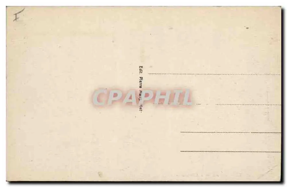 METZ - La Porte des Allemands — éditeur Pierre Mwash, n° 62 - Verso