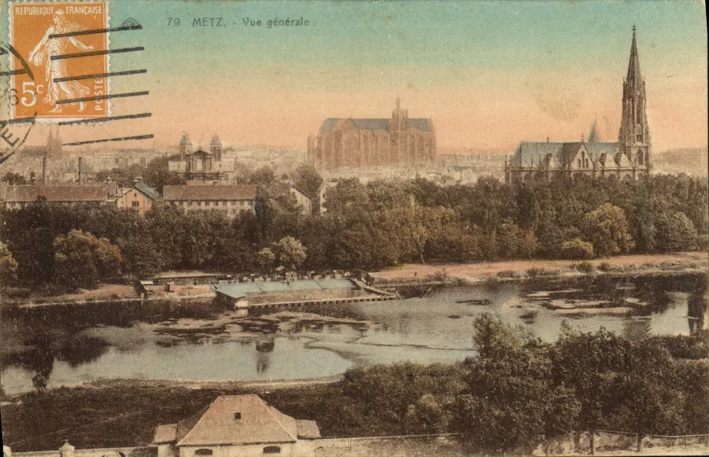 Metz — Vista geral — Editor não identificado, n° de série 79 - Frente