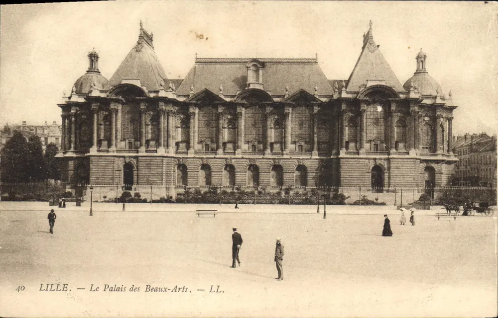 LILLE — O Palácio dos Belos-Artes — LL. - Frente