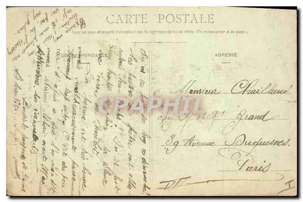 Lille - Colonne Commémorative du Siège de Lille dite la Déesse — L.P. 14, éditée par Jamet Buffereal - Verso