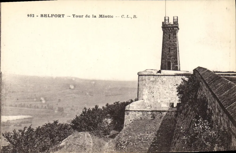 Belfort — Torre da Miotte — C.L., B. - Frente