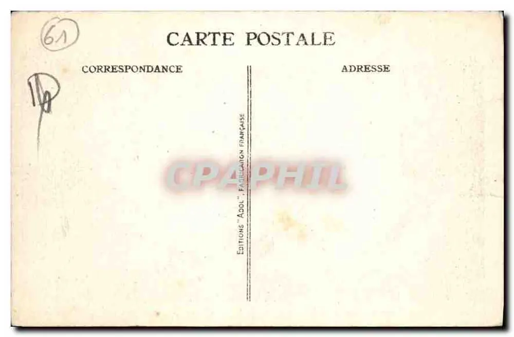 Saint-Céneri (Orne) — Bildkarte — Visa n° 605 - Rückseite