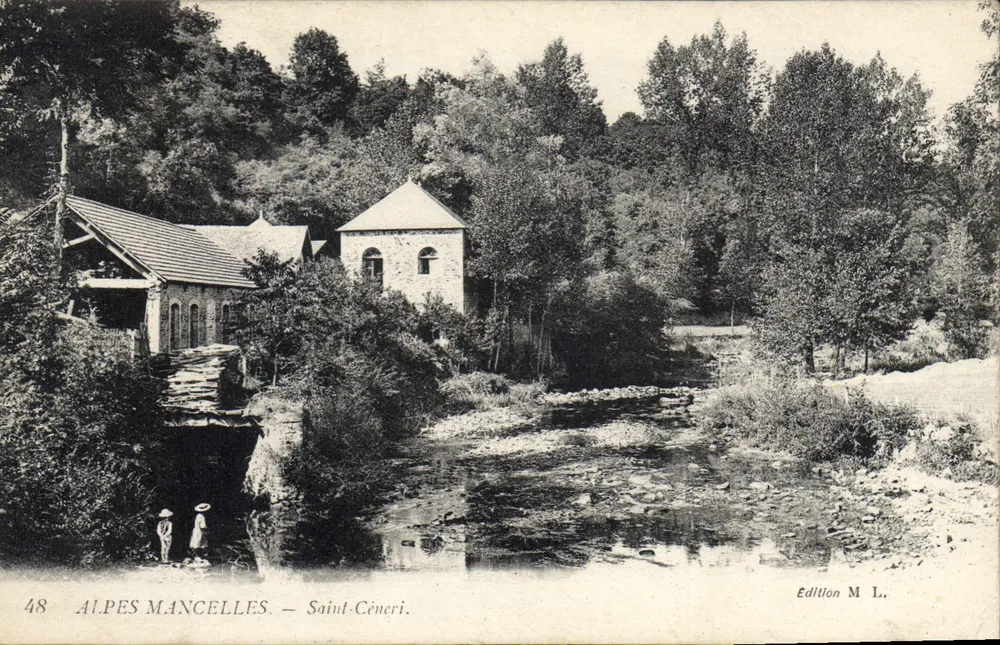 Alpes Mancelles — Saint-Céneri — Edition M. L. - Vorderseite