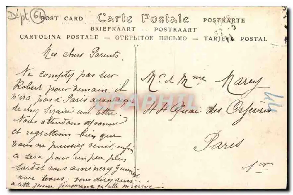 Saint-Ceneri-le-Geret — Les Alpes-Mancelles — Édition L. Joaïnax, Le Mans - Verso