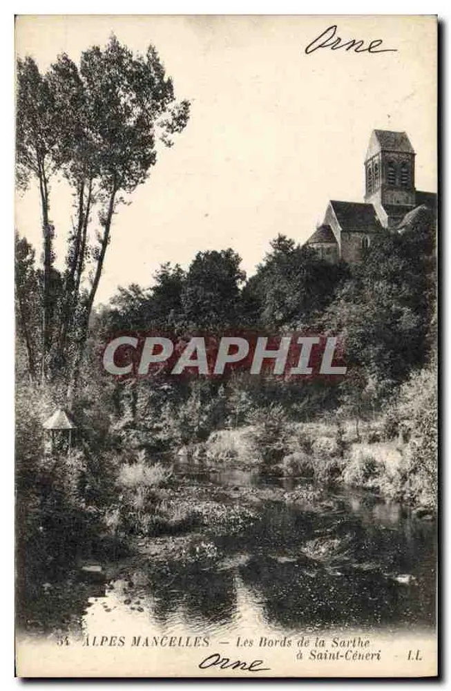 Alpes-Mancelles — Die Ufer der Sarthe bei Saint-Céneri — L.L. - Vorderseite